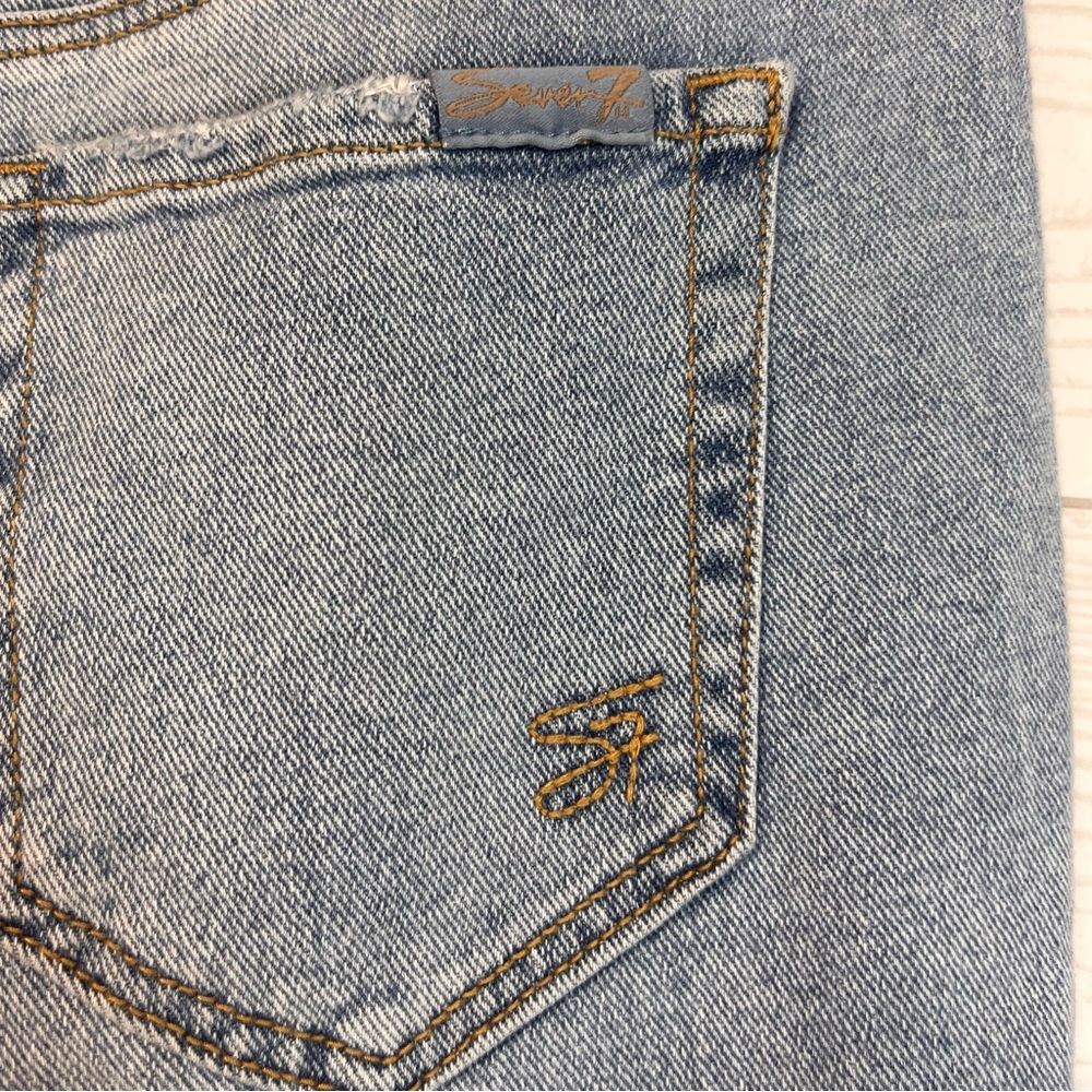 NWT • Seven7 Felicity High Rise Denim Jeans • Slim Flare • Size 4 • Enchanted - Picture 10 of 16